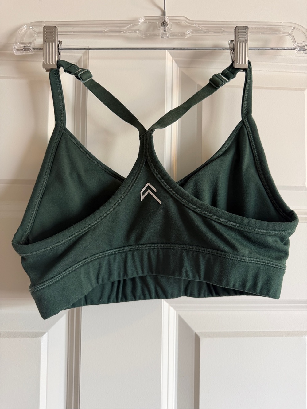 Oner Active Deep Green Adjustable-Strap Sports Bra - Picture 2 of 2
